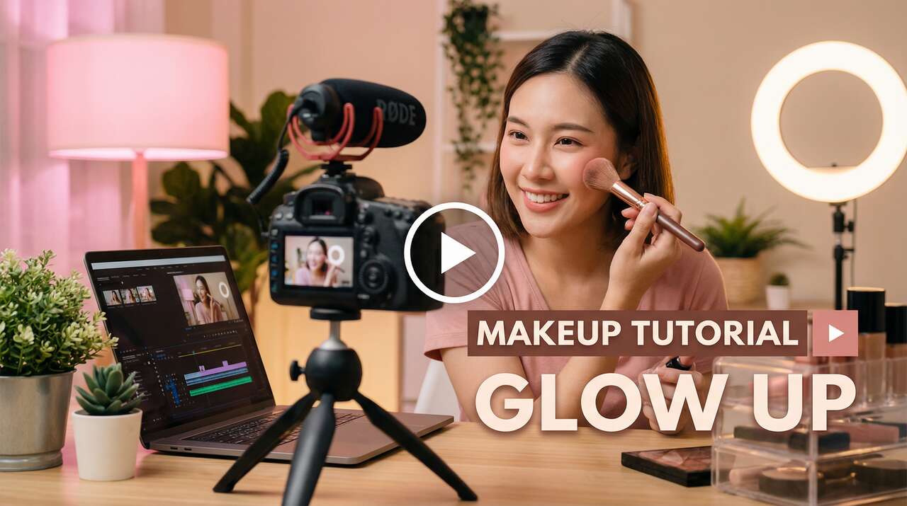 蘑菇视频美妆视频教程